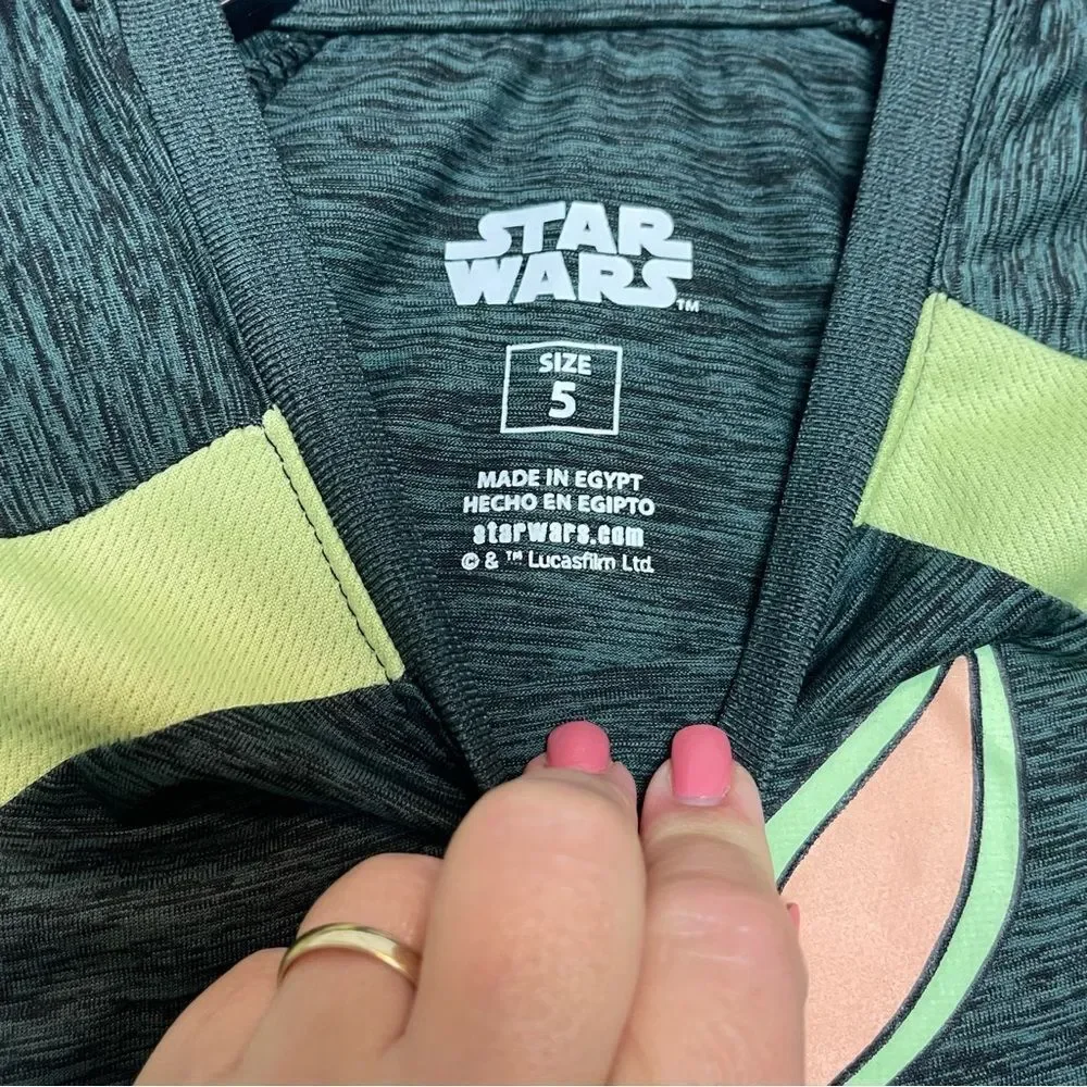 Grogu Shirt Size 5